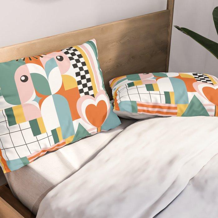 Happy Coastal Life Pillow Sham Gallery Image 2