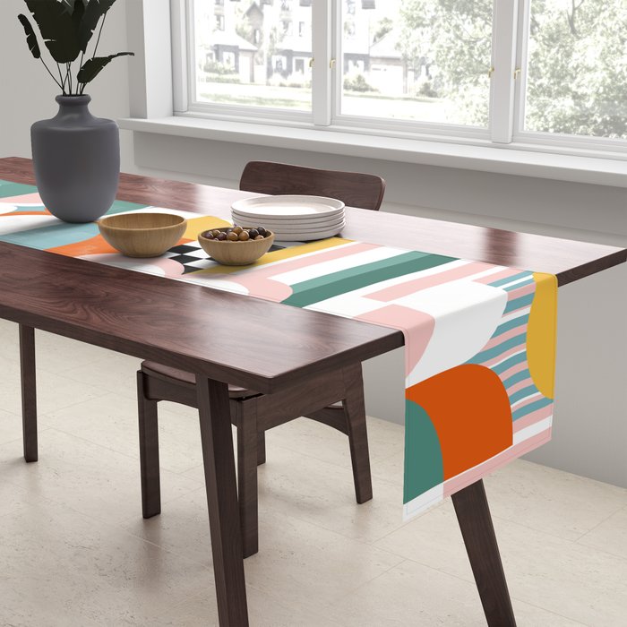 Happy Coastal Life Table Runner Gallery Image 2