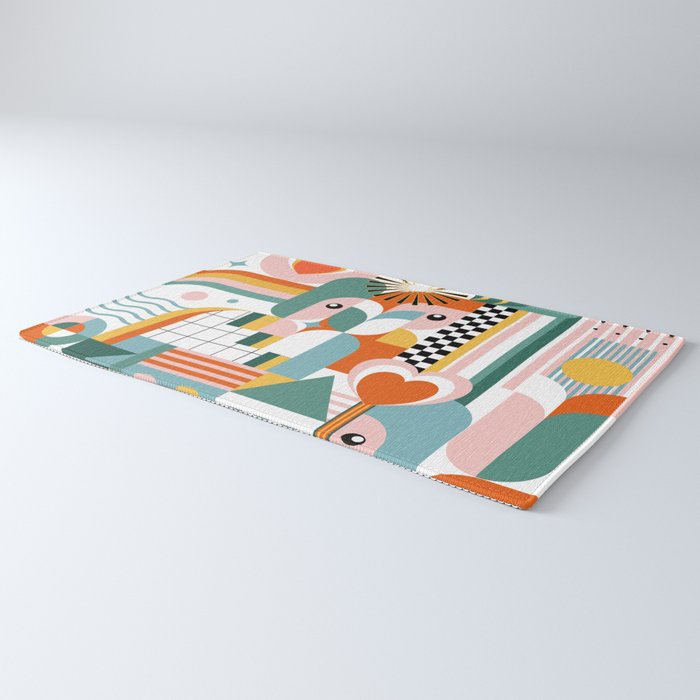 Happy Coastal Life Rug Gallery Image 3