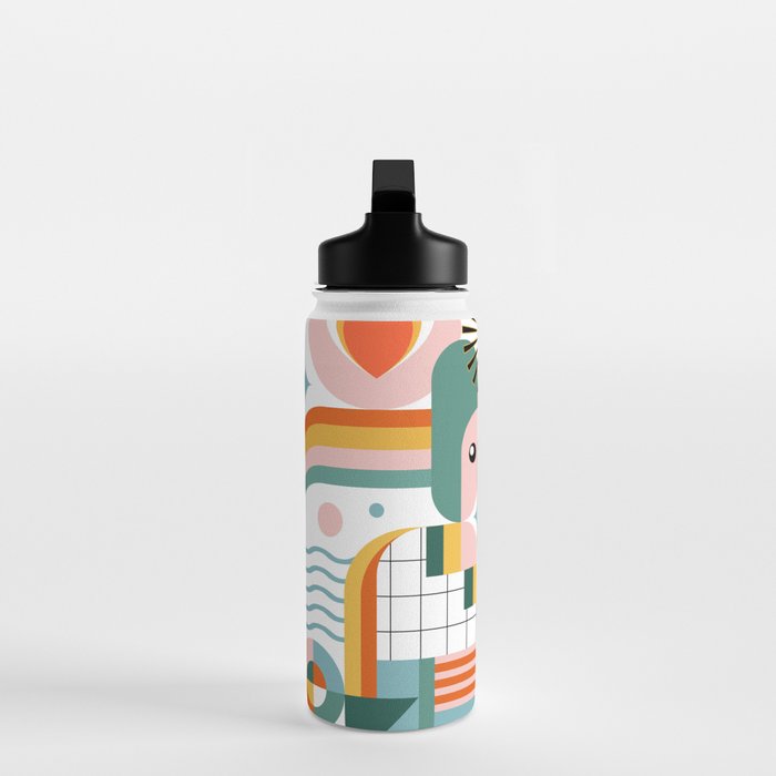 Happy Coastal Life Water Bottle Gallery Image 3