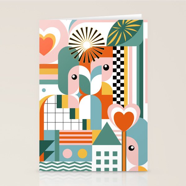 Happy Coastal Life Stationery Card Gallery Image 2