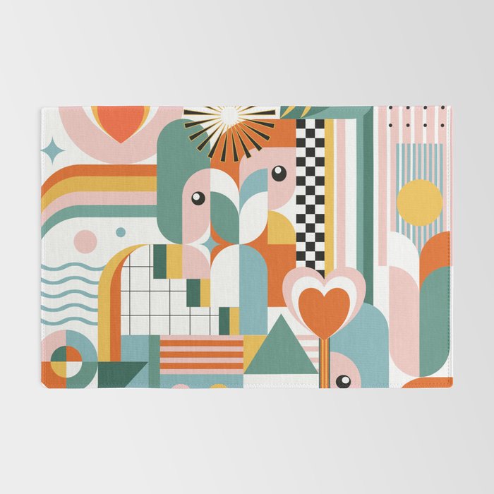 Happy Coastal Life Rug Gallery Image 2