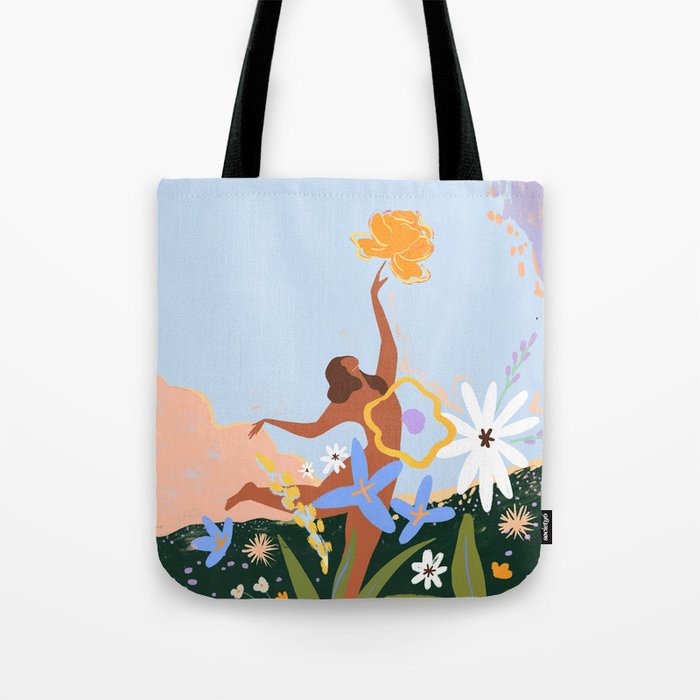 Spring had Come Tote Bag Gallery Image 1