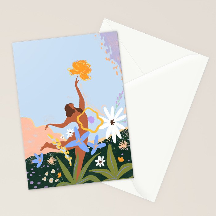 Spring had Come Stationery Card Gallery Image 2