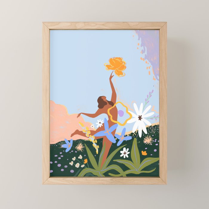 Spring had Come Mini Art Print Gallery Image 1