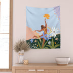 Spring had Come Wall Tapestry Gallery Image 2