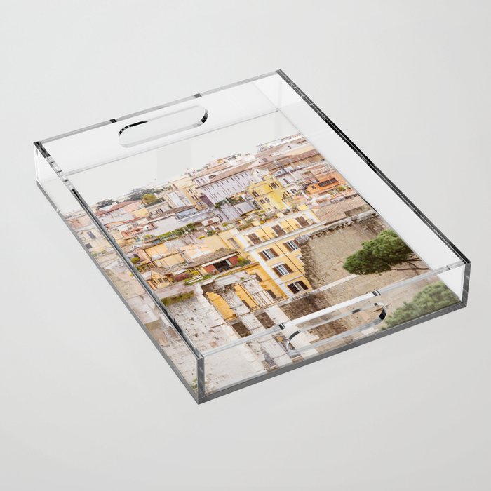 Roman Vista - Rome Italy Architecture,  Acrylic Tray Gallery Image 1