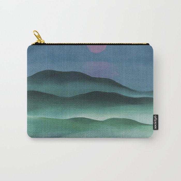 Pink Moon over Water (1924) by Georgia O'Keeffe Carry All Pouch Gallery Image 1