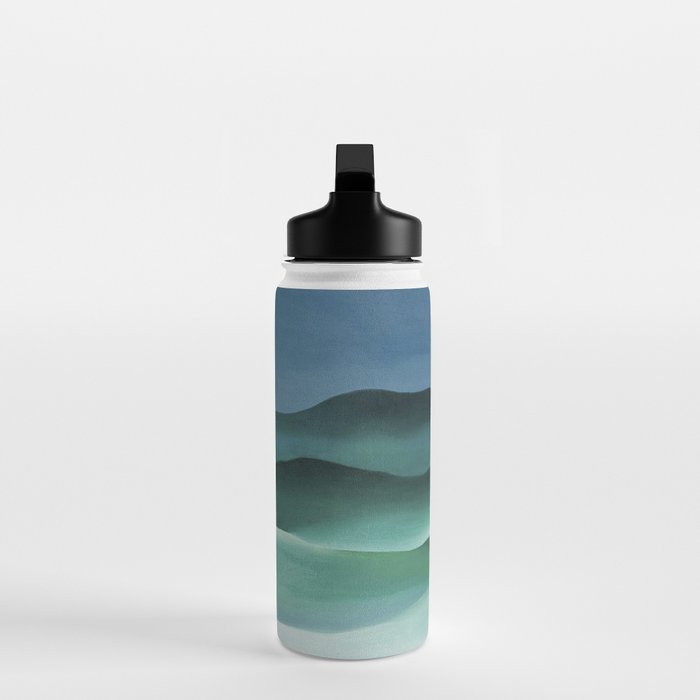 Pink Moon over Water (1924) by Georgia O'Keeffe Water Bottle Gallery Image 3
