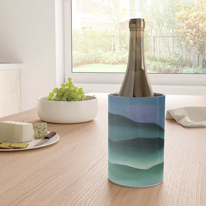 Pink Moon over Water (1924) by Georgia O'Keeffe Wine Chiller Gallery Image 4