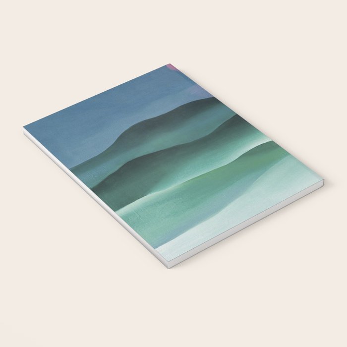 Pink Moon over Water (1924) by Georgia O'Keeffe Notebook Gallery Image 3