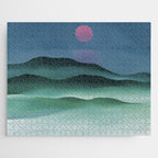 Pink Moon over Water (1924) by Georgia O'Keeffe Jigsaw Puzzle Gallery Image 1