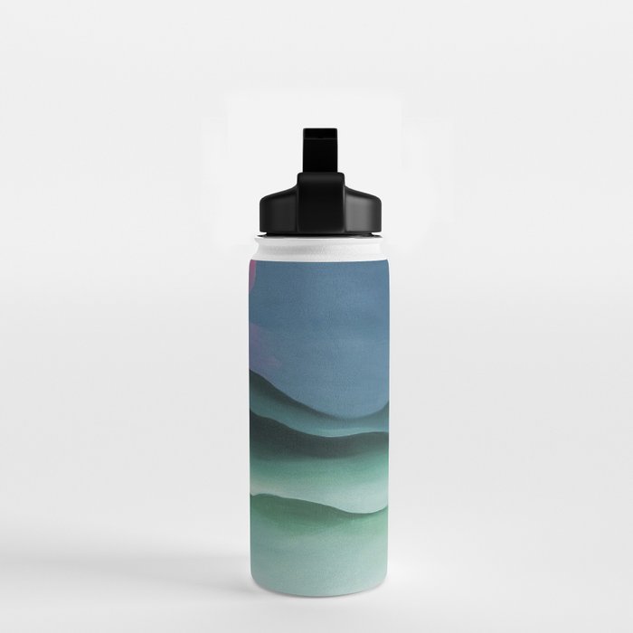 Pink Moon over Water (1924) by Georgia O'Keeffe Water Bottle Gallery Image 2