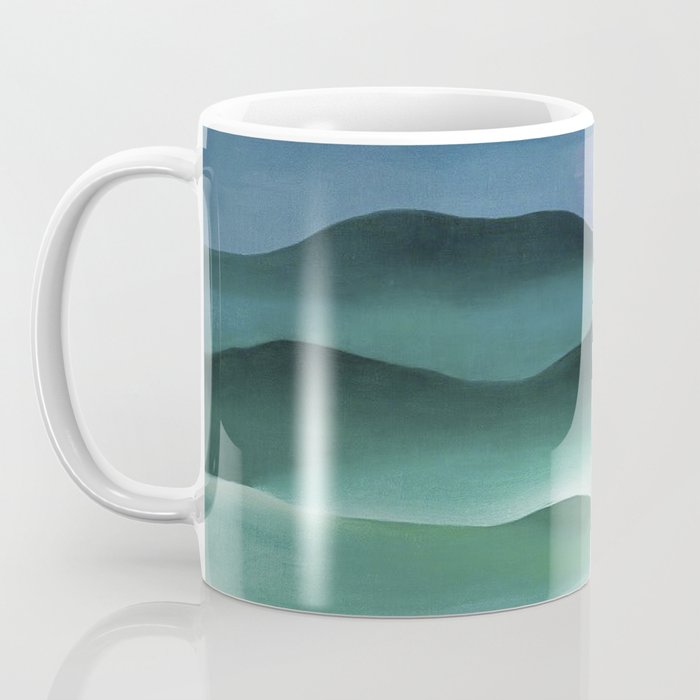 Pink Moon over Water (1924) by Georgia O'Keeffe Coffee Mug Gallery Image 3