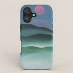 Pink Moon over Water (1924) by Georgia O'Keeffe iPhone Case Gallery Image 1