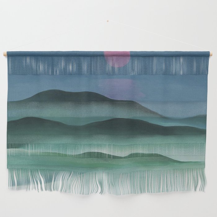 Pink Moon over Water (1924) by Georgia O'Keeffe Wall Hanging Gallery Image 1