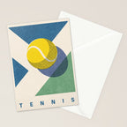 BALLS - Tennis - Hard Court - Summer Games Stationery Card Gallery Image 2