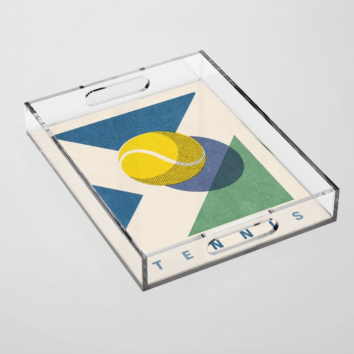 BALLS - Tennis - Hard Court - Summer Games Acrylic Tray Gallery Image 1