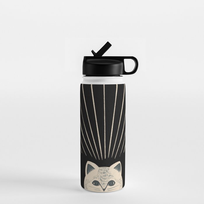 Good Morning son - Kitty 2 Water Bottle Gallery Image 1