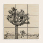 Joshua Tree Wood Wall Art Gallery Image 1