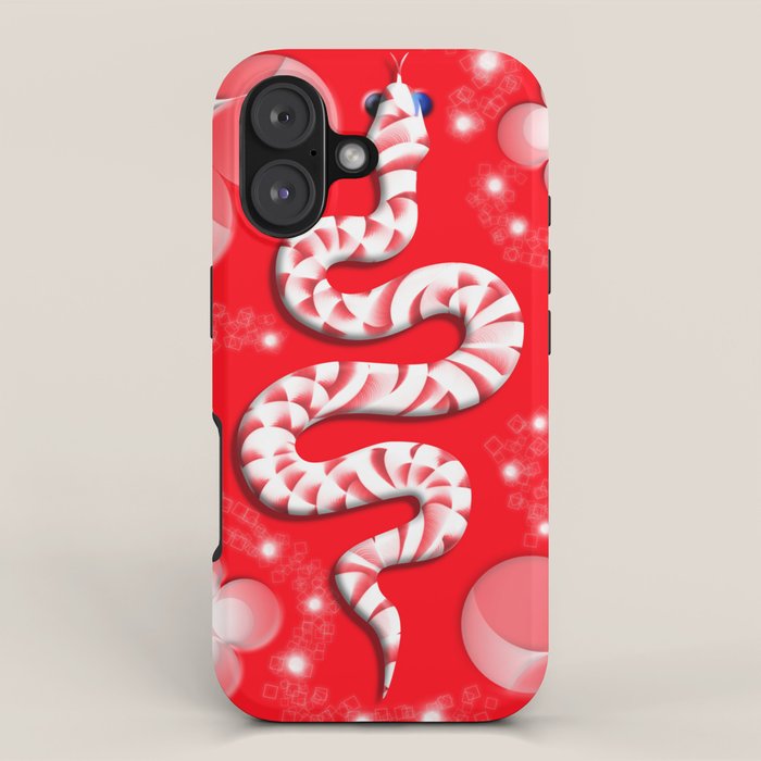 Lucky Red Snake iPhone Case Gallery Image 1