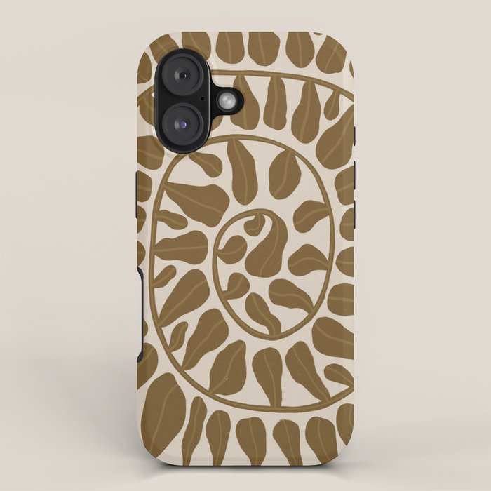 One Hundred-Leaved Plant #6 iPhone Case Gallery Image 1