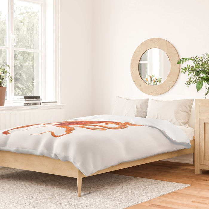 Vintage Octopus Duvet Cover Gallery Image 2