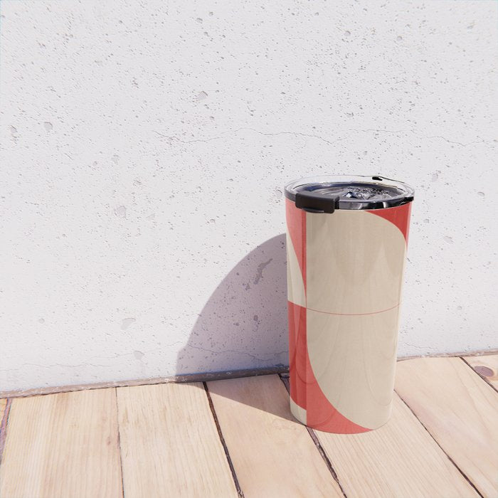 Modern geometric shapes 56 Travel Mug Gallery Image 4