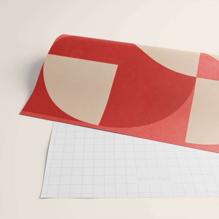 Modern geometric shapes 56 Wrapping Paper Gallery Image 2