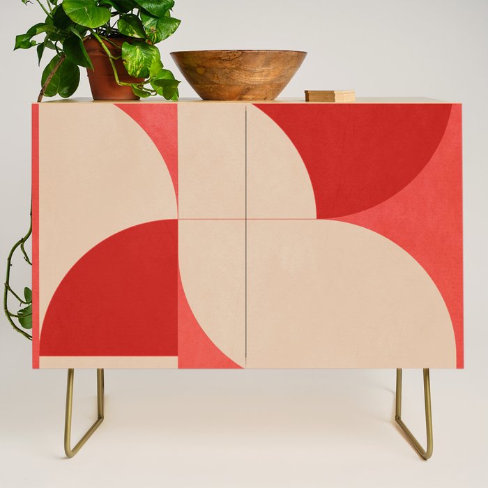 Modern geometric shapes 56 Credenza Gallery Image 1