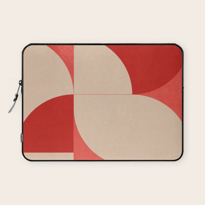Modern geometric shapes 56 Laptop Sleeve Gallery Image 1