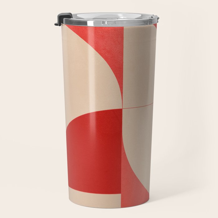 Modern geometric shapes 56 Travel Mug Gallery Image 3