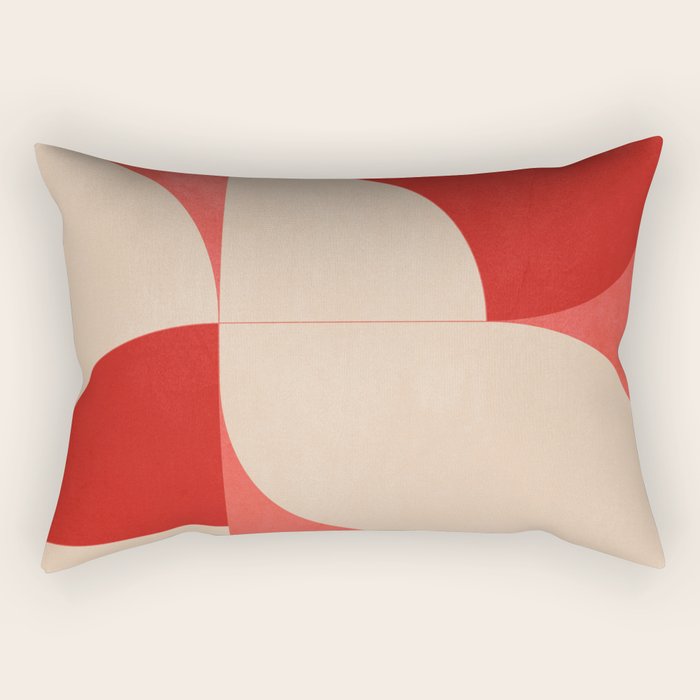 Modern geometric shapes 56 Rectangular Pillow Gallery Image 2