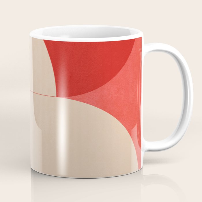 Modern geometric shapes 56 Coffee Mug Gallery Image 1