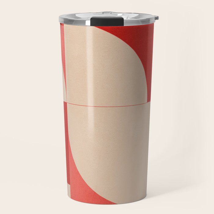Modern geometric shapes 56 Travel Mug Gallery Image 1