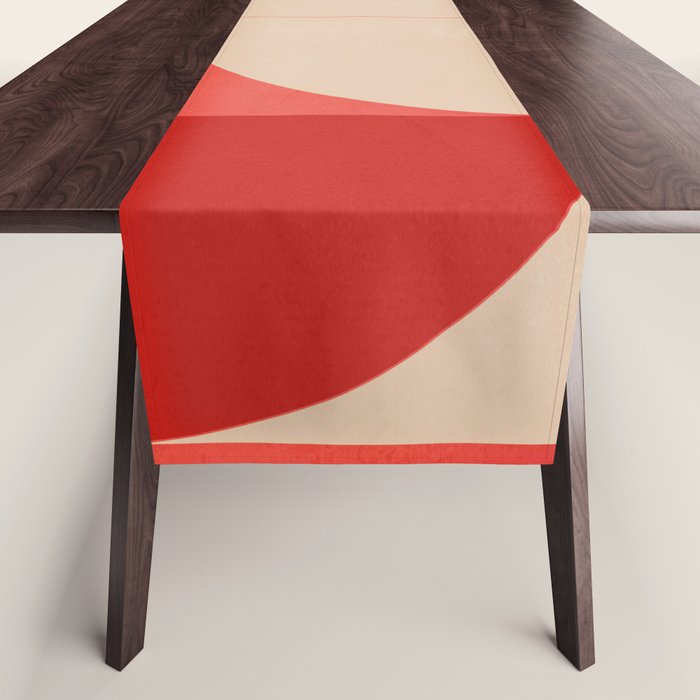 Modern geometric shapes 56 Table Runner Gallery Image 1
