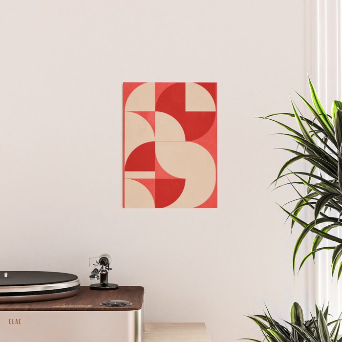 Modern geometric shapes 56 Poster Gallery Image 2