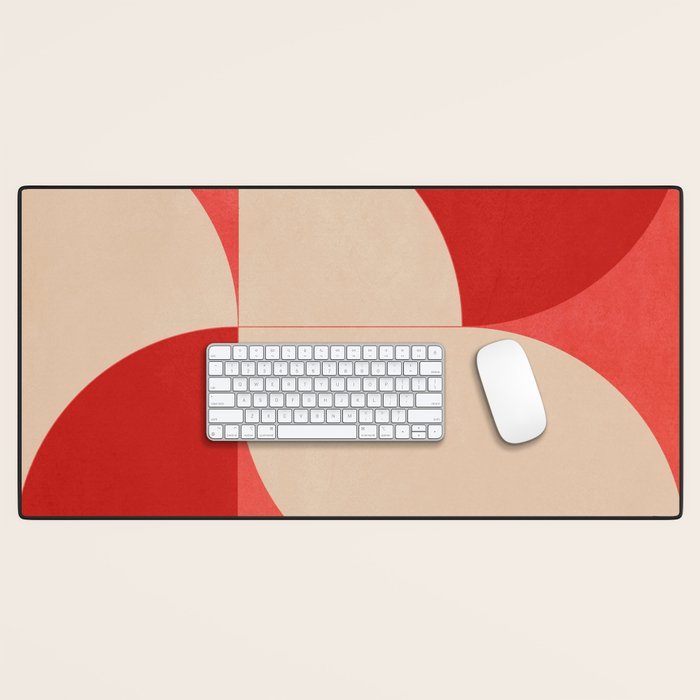 Modern geometric shapes 56 Desk Mat Gallery Image 1