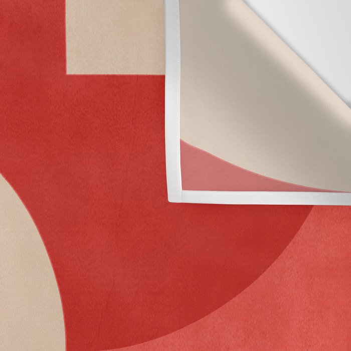 Modern geometric shapes 56 Wall Tapestry Gallery Image 3