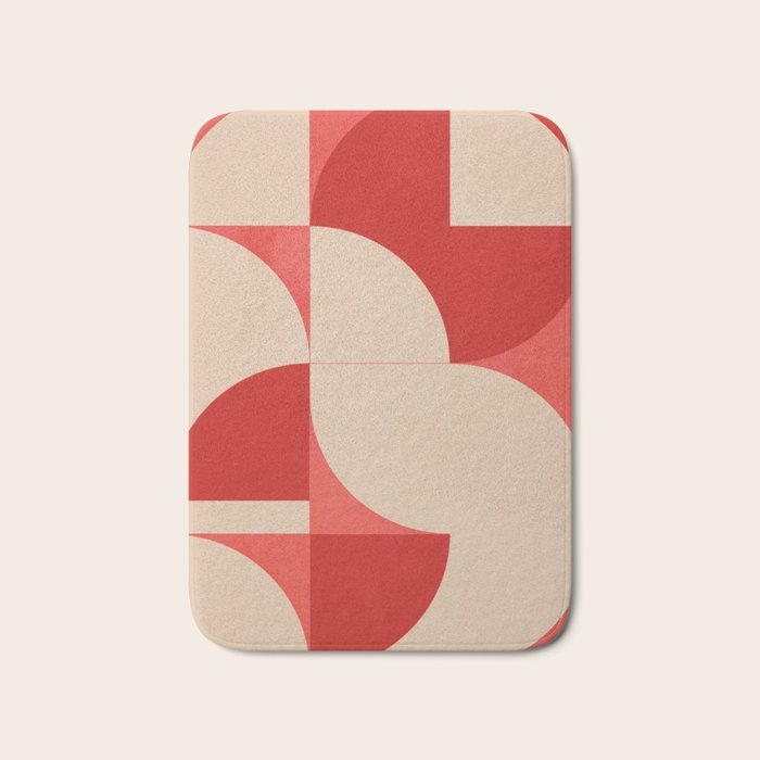 Modern geometric shapes 56 Bath Mat Gallery Image 1