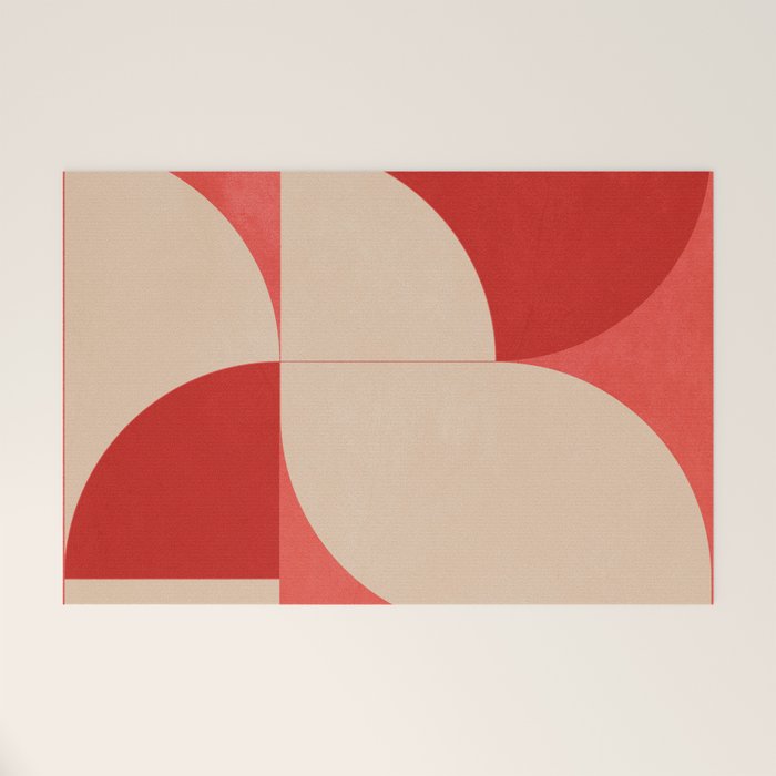 Modern geometric shapes 56 Welcome Mat Gallery Image 1