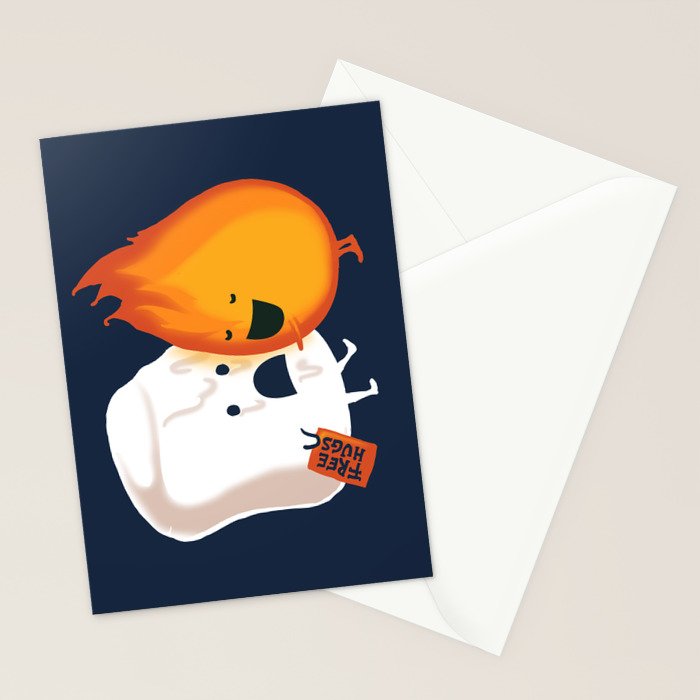 Friendly Fire Stationery Card Gallery Image 2