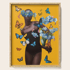 Blooming in Flight 1 Serving Tray Gallery Image 1