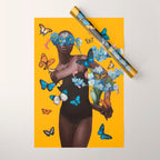 Blooming in Flight 1 Wrapping Paper Gallery Image 1