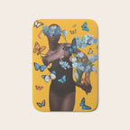 Blooming in Flight 1 Bath Mat Gallery Image 1
