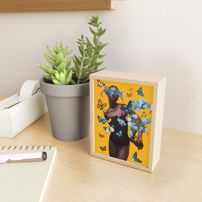 Blooming in Flight 1 Mini Art Print Gallery Image 2