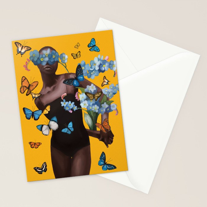 Blooming in Flight 1 Stationery Card Gallery Image 2