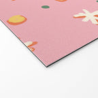 Pink dots and stars Welcome Mat Gallery Image 2