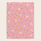 Pink dots and stars Poster Gallery Image 4