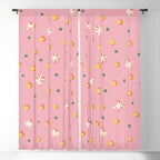 Pink dots and stars Window Curtain Gallery Image 5